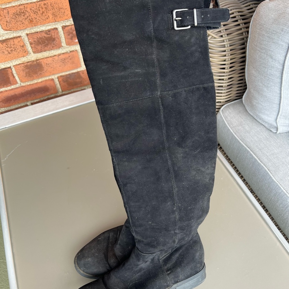 Express Black Over the Knee Boots